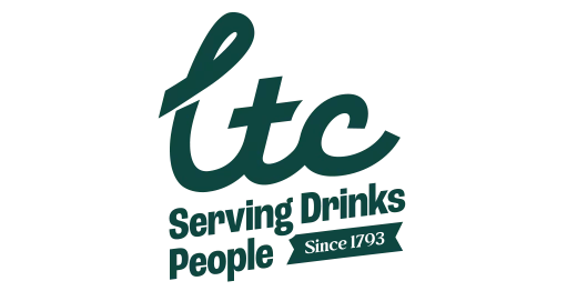 ltc serving drinks people logo